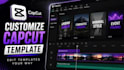 create custom editable capcut video editing templates and presets