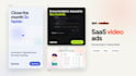 create a saas video ad for linkedin, meta and youtube