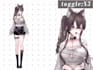design and rig cute live2d vtuber model, 2d vtuber rigging, anime style
