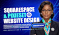 design squarespace website development, pixieset website, photography website