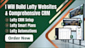 build lofty website design set up lofty crm lofty automation lofty smart plan