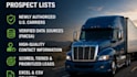 provide fresh fmcsa trucking carrier leads for dispatchers, brokers, insurance