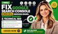 fix google search console errors indexing issues sitemap errors, technical SEO