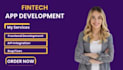 be your fintech developer for building saas fintech apps and payment platforms