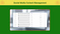 email marketing, social media management and lead management
