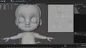 rig 3d character in maya  for unreal, unity or animation