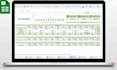 automate excel spreadsheet, finance and budget income tracking spreadsheet