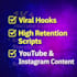 write motivational scripts for youtube and instagram