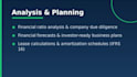 prepare financial statements, profit and loss and balance sheet