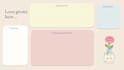 design a custom aesthetic desktop organizer wallpaper