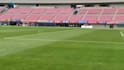 create football stadium led ads, pitchside ads, football billboard animation