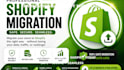 create shopify migration and transferring
