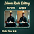 edit viral islamic youtube shorts with capcut