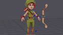 create low poly 3d models, mid poly 3d assets, stylized 3d game assets