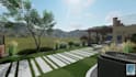 create a 2d and 3d landscape design