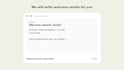 write welcome email copywriting