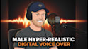 produce a hyper realistic digital voice over for your project