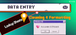 clean, arrange and format your data in excel