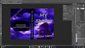 create book cover, wrap, mockup