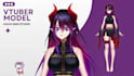 design live2d vtuber model high quality with rigging for vtube studio