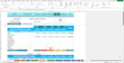 provide a custom excel project evaluation template