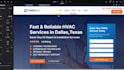 build a hvac website that generates more calls leads and bookings