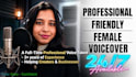 record friendly, professional voice over, today