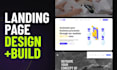 design and build a high converting landing page