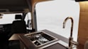 design 3d motorhome, luxury bus interior, sprinter conversion, camper van