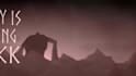 create full dynamic animated metal lyric video with powerful animation