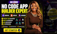 build base44 app, base44 website, no code saas or web app