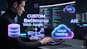develop a professional full stack website with django and bootstrap