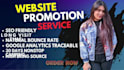 promote your website with real organic traffic