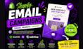 create shopify email campaigns in klaviyo or mailchimp