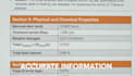 arrange, format and update your safety data sheets