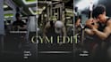 edit gym workout reels using capcut templates