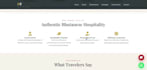 create a travel agency website