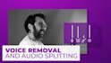 remove voice from video or music and isolate instruments