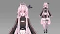 custom vtuber model, 2d vtuber model, rig and animate live2d 3d vtuber anime