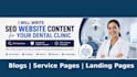 write SEO website content for your dental clinic