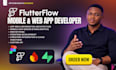 develop flutterflow mobile app, flutterflow development, firebase development