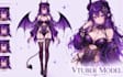 design and rig live2d model 2d vtuber model in anime style vtuber model designer