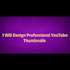create professional thumbnails and social posts