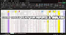 clean, format, merge, split excel data