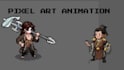 make pixel art character animation draw nsfw character animation for pixel game