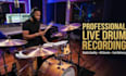 record professional live drum tracks for your song