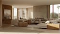 design modern living room interior with 3d visualization