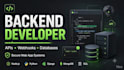 be your backend developer for API integration and web app debugging