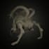 sculpt 3d monster for games or 3d printing