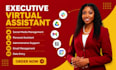 executive personal virtual assistant social media administrative assistant adhd